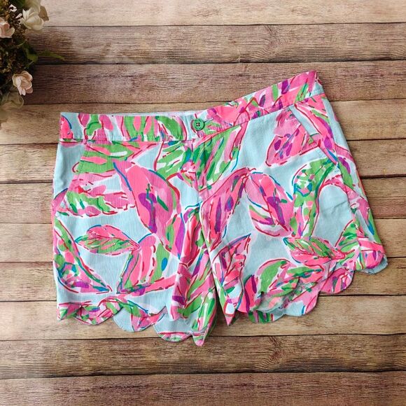 Lilly Pulitzer The Buttercup Short In The Vias Size 4 - Picture 1 of 11